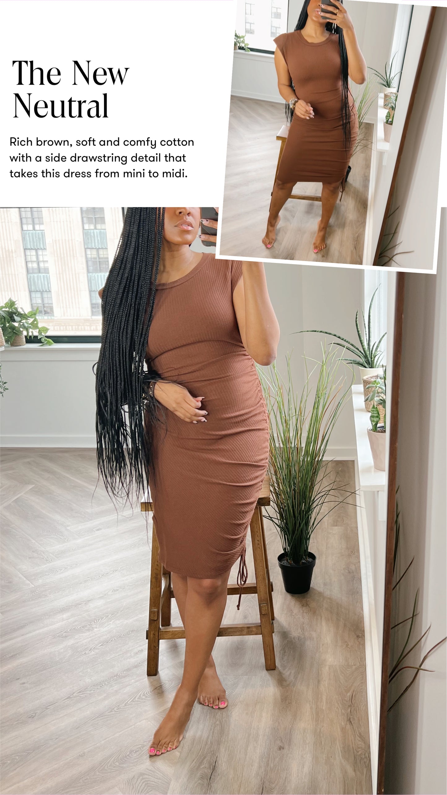 Coco Drawstring Dress