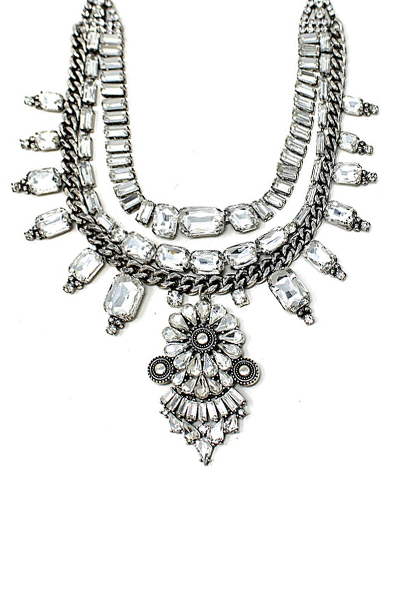 Antique Statement Layered Necklace