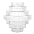 Art Deco Vase in Clear