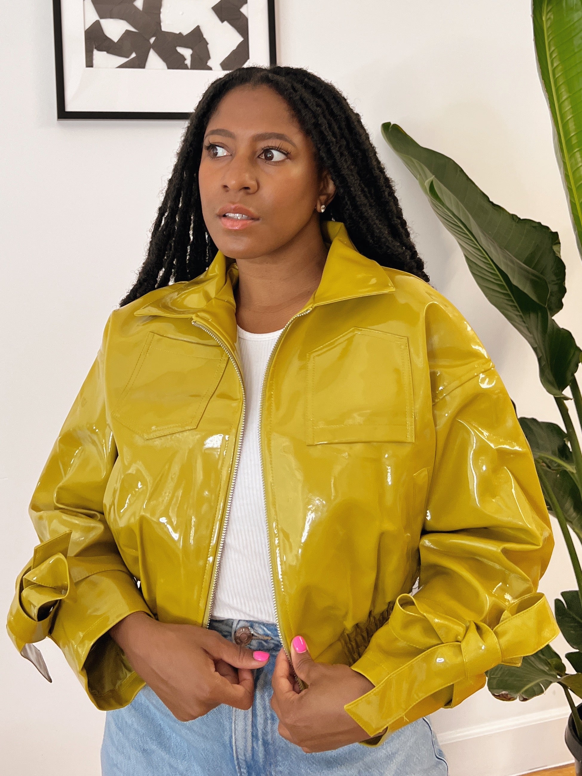 MODERA High Shine Jacket